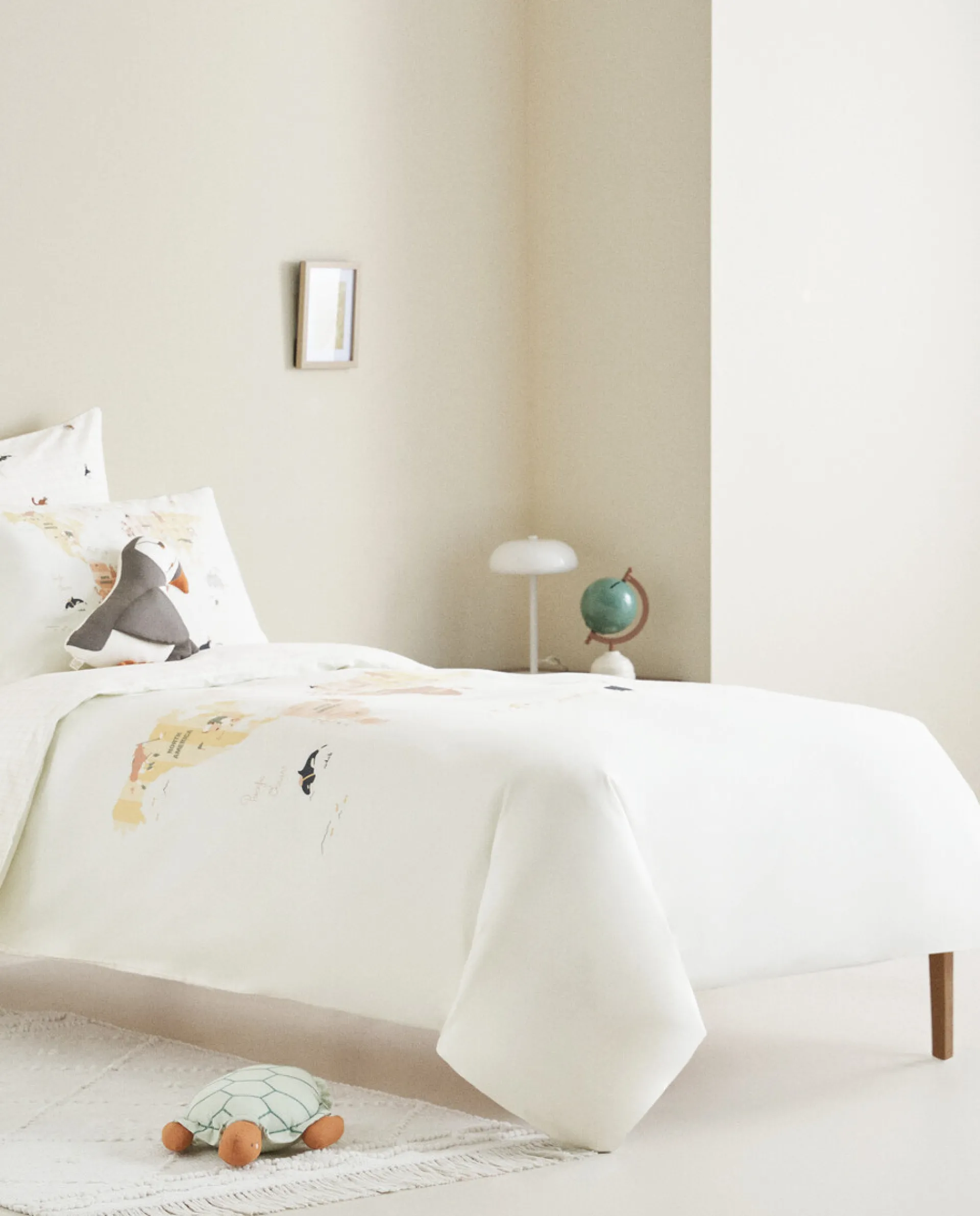 Duvet Covers*ZARA Home Map Duvet Cover Multicolored