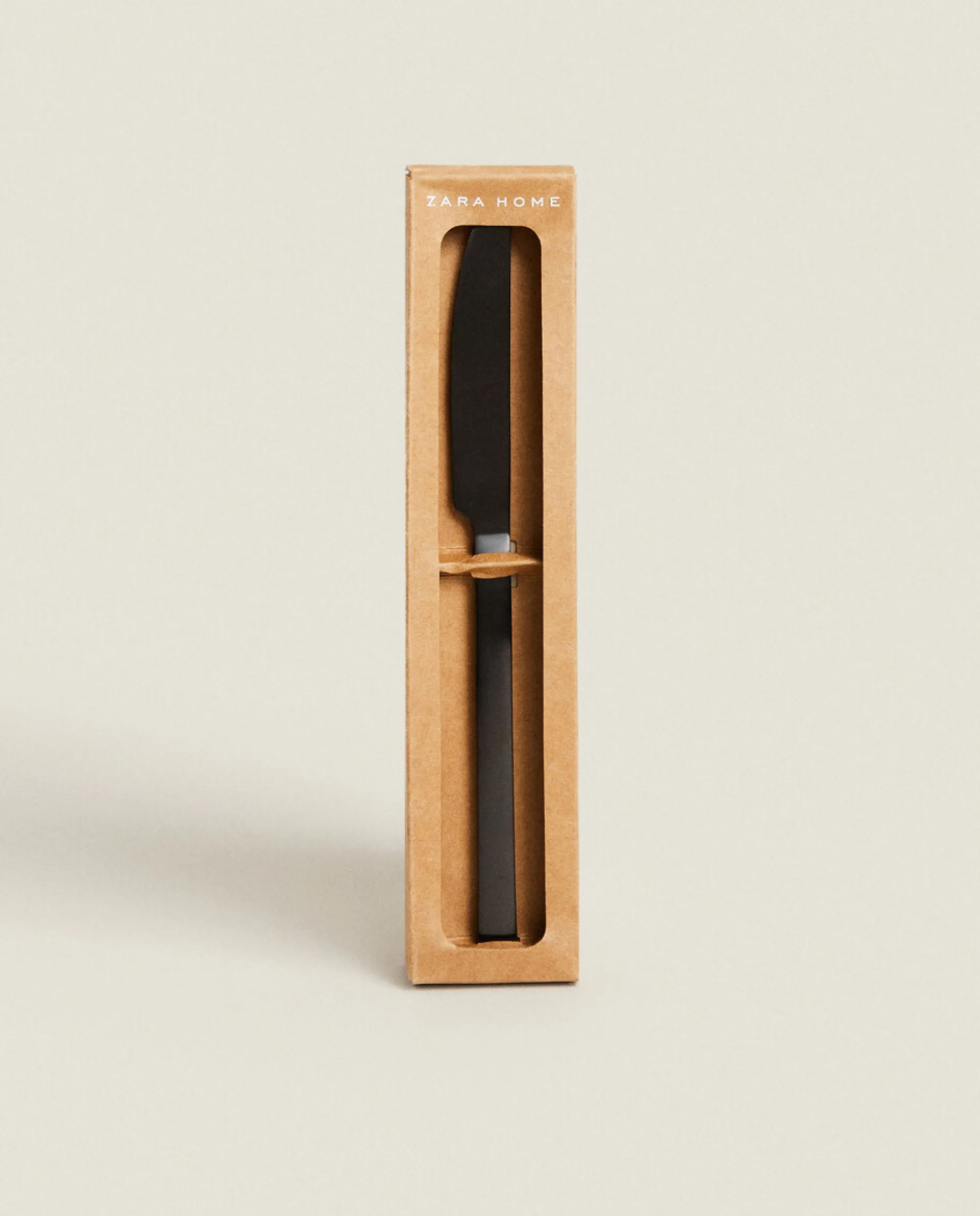 Cutlery*ZARA Home Matte Knives (Pack Of 4) Black