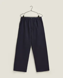 Man*ZARA Home Men'S Twill Pants Navy