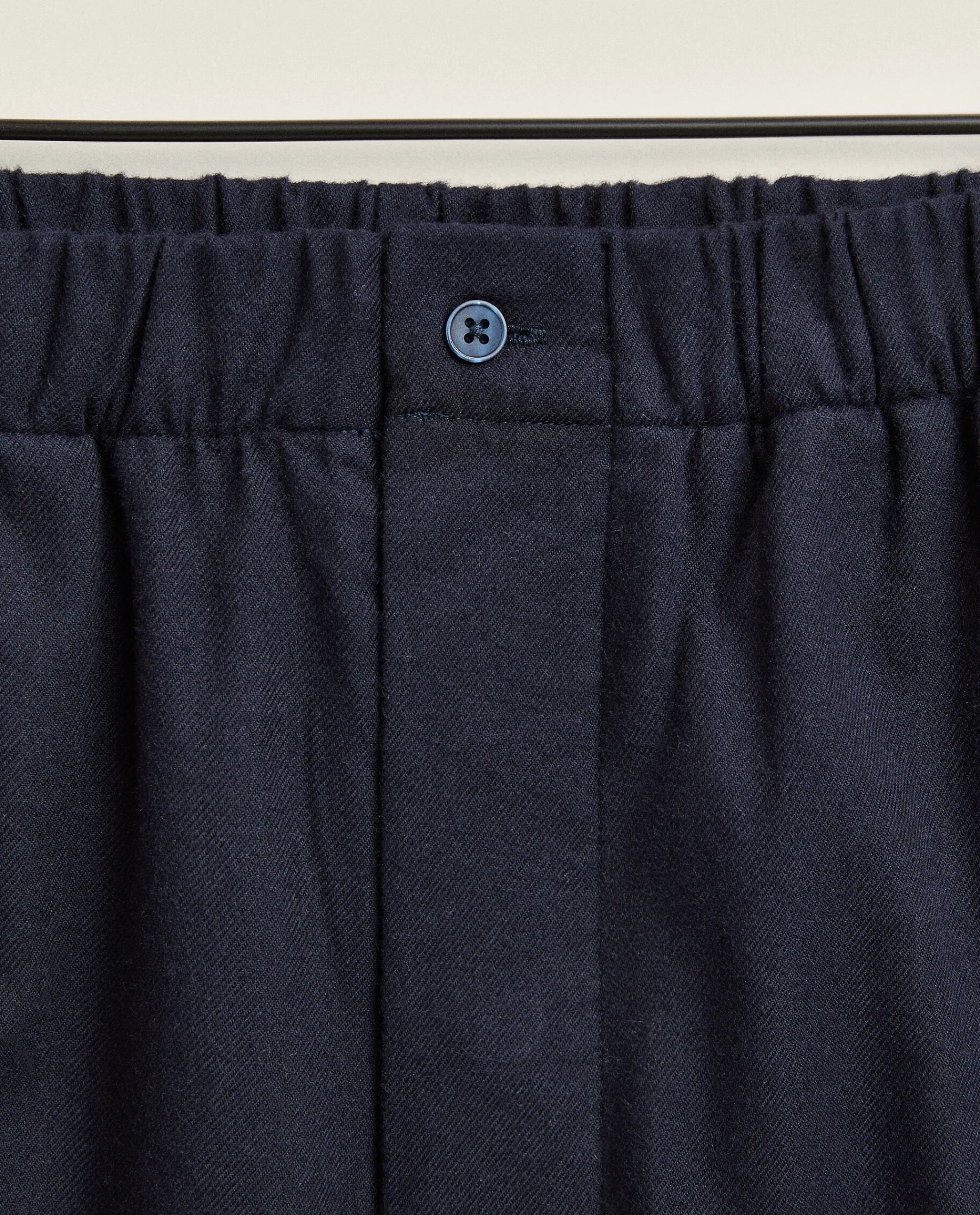Man*ZARA Home Men'S Twill Pants Navy