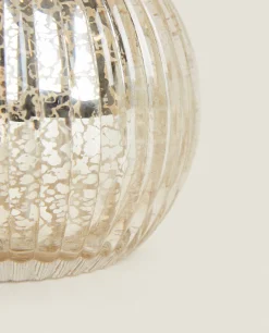 Dispensers*ZARA Home Mercurized Glass Dispenser Golden