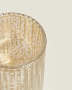 Glasses*ZARA Home Mercurized Glass Tumbler Golden