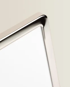 Frames And Canvases*ZARA Home Metal Frame With Rounded Edges Silver