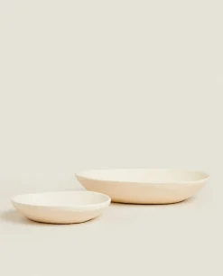 Trays And Small Change Holders*ZARA Home Metal Tray Cream