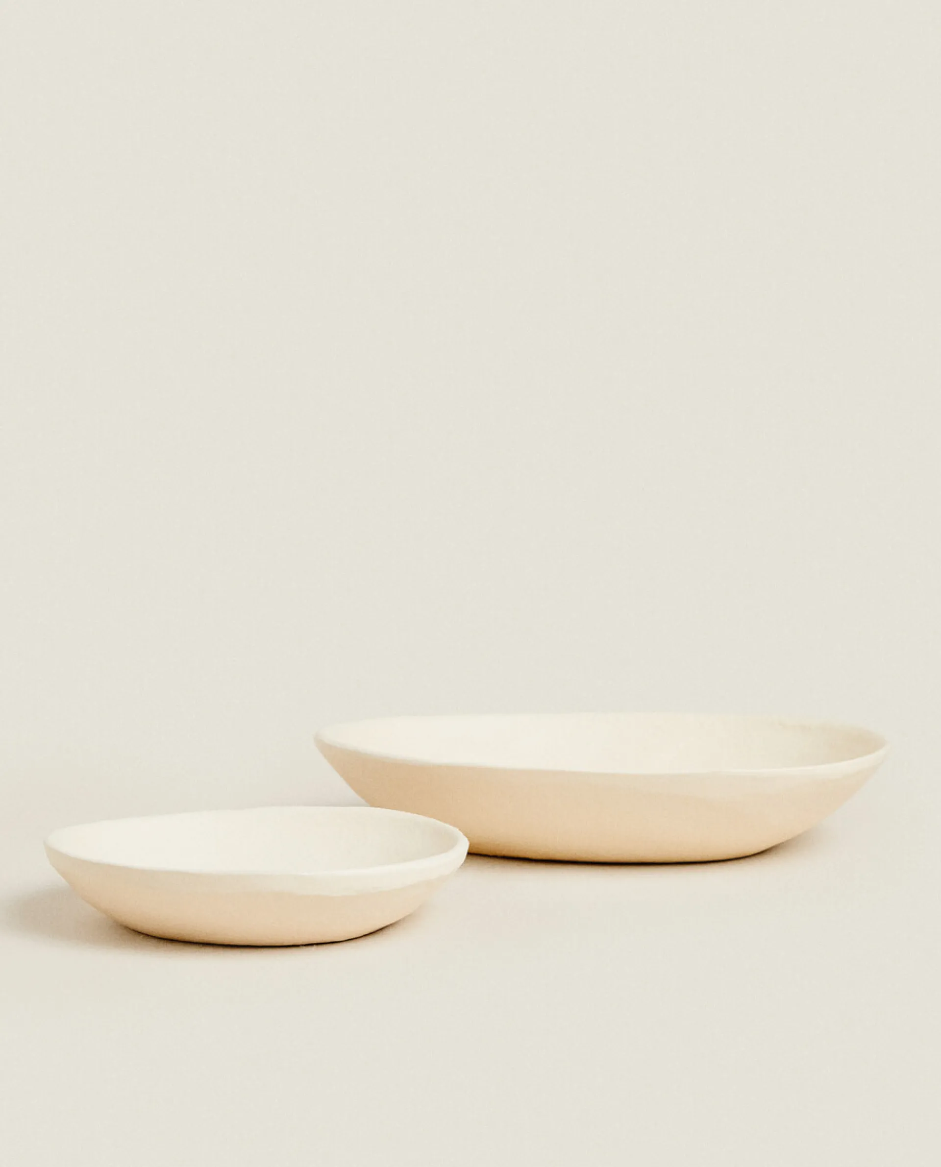 Trays And Small Change Holders*ZARA Home Metal Tray Cream
