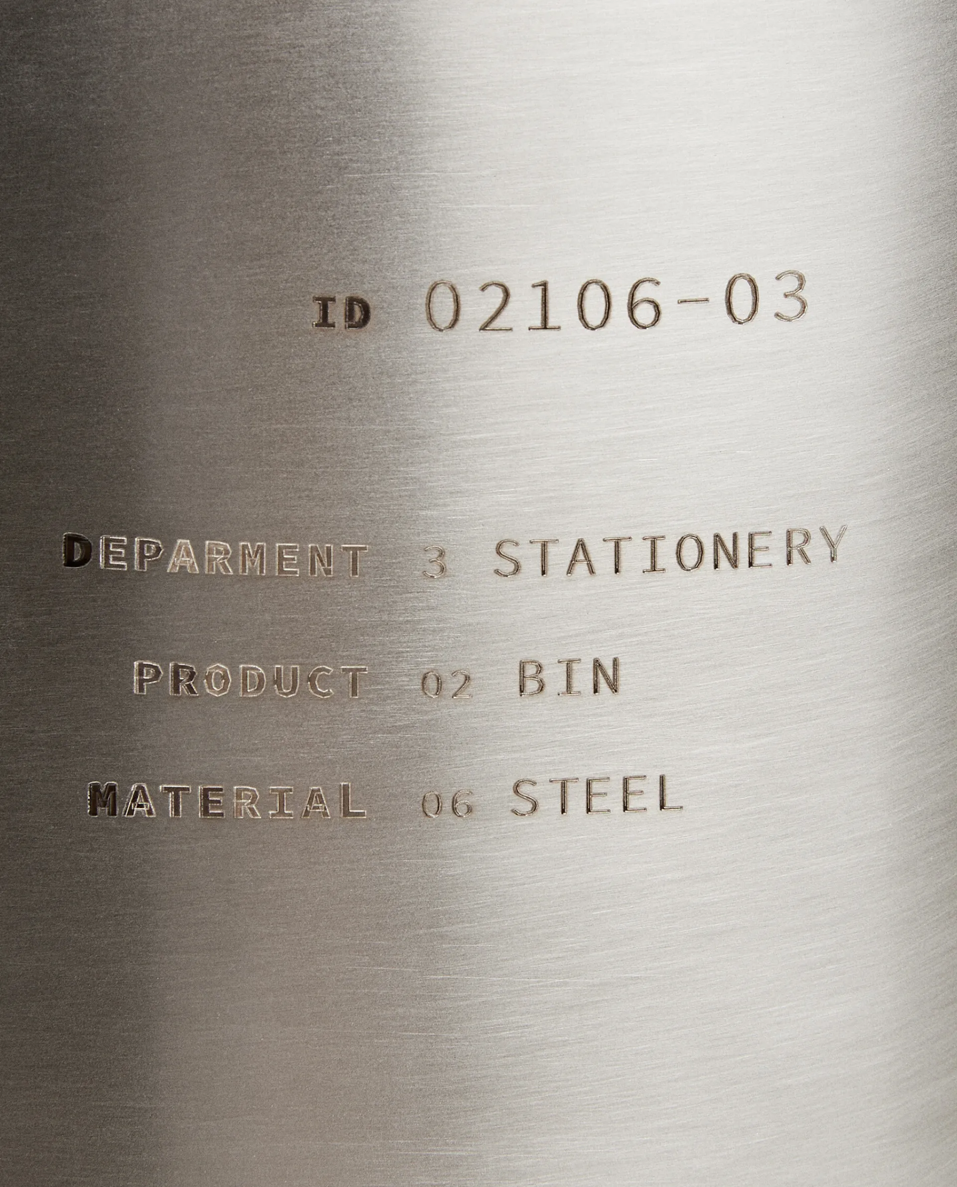 Stationery*ZARA Home Metal Wastepaper Basket 4-851