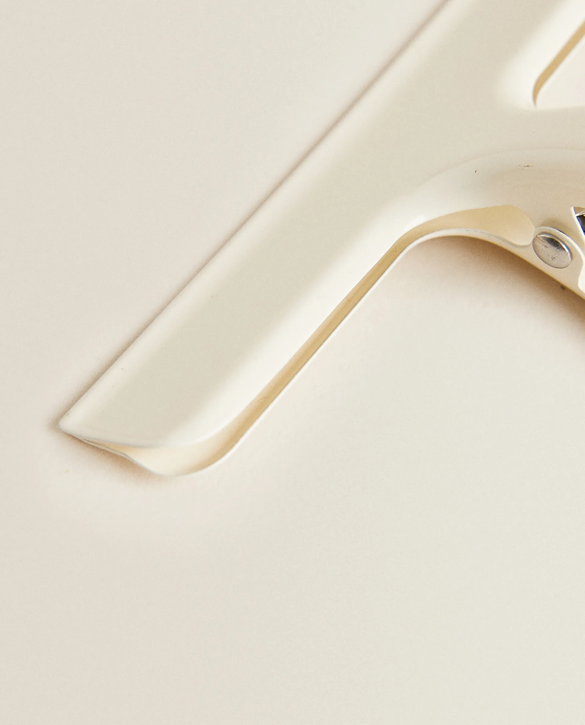 Storage*ZARA Home Metallic Clips (Set Of 3) Cream