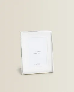 Frames And Canvases*ZARA Home Metallic Frame With Triple Mat Silver