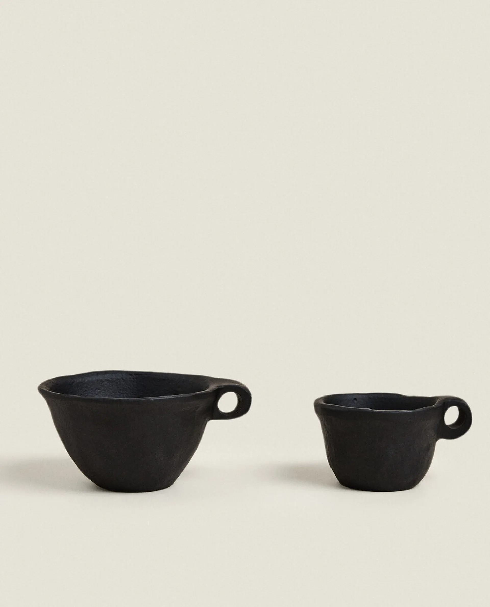 Candlesticks And Tealight Holders*ZARA Home Metallic Tealight Holder Black