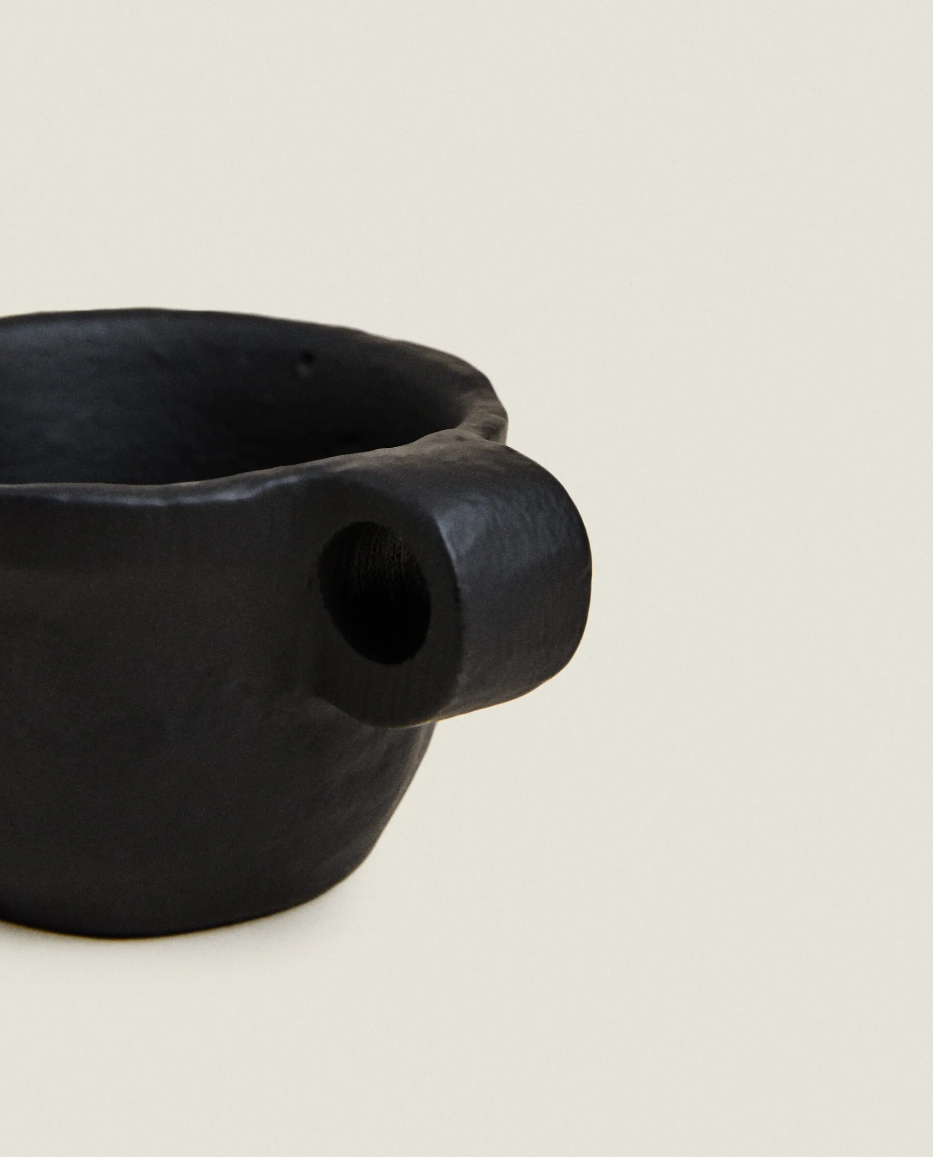 Candlesticks And Tealight Holders*ZARA Home Metallic Tealight Holder Black