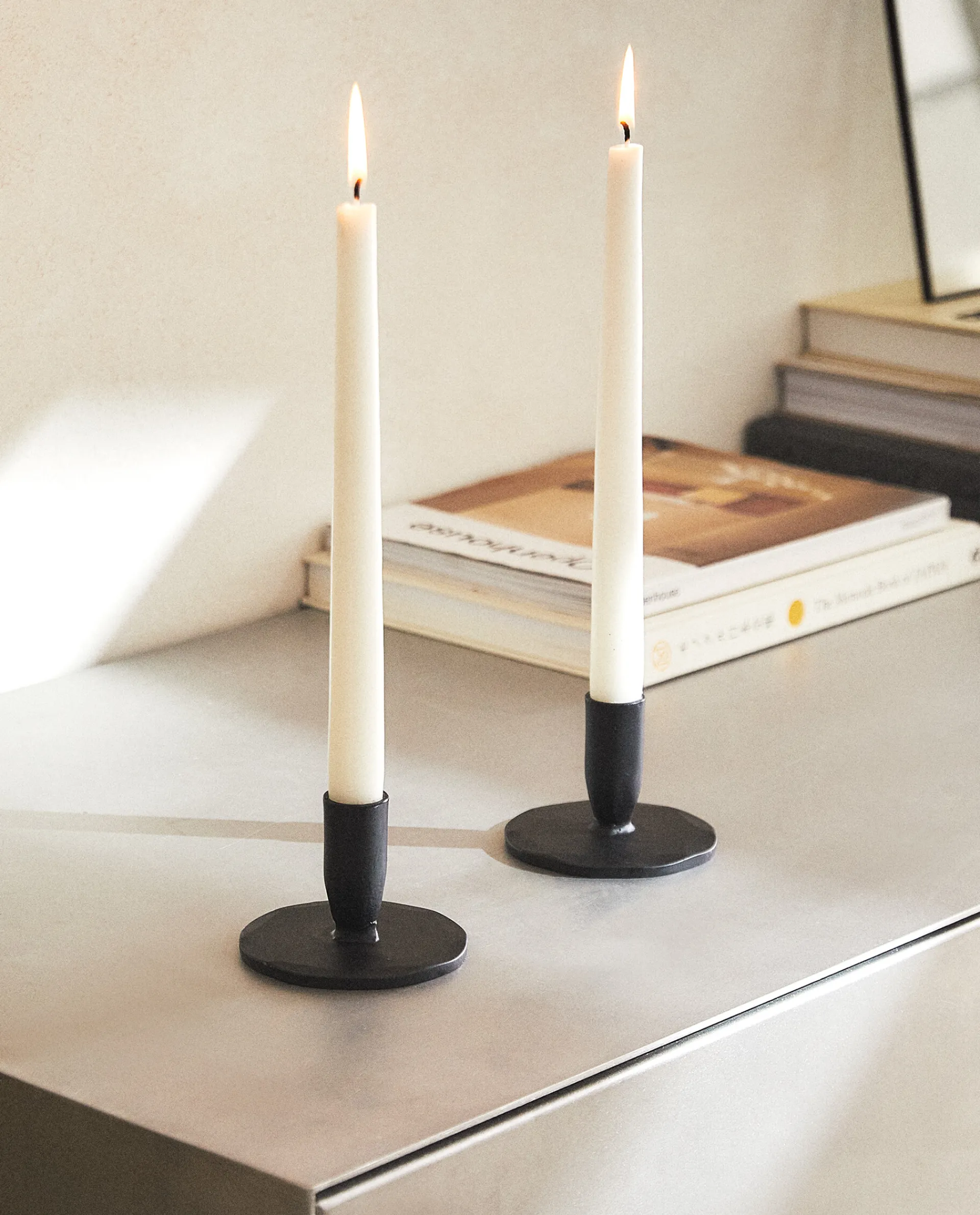 Candlesticks And Tealight Holders*ZARA Home Mini Candlestick Black