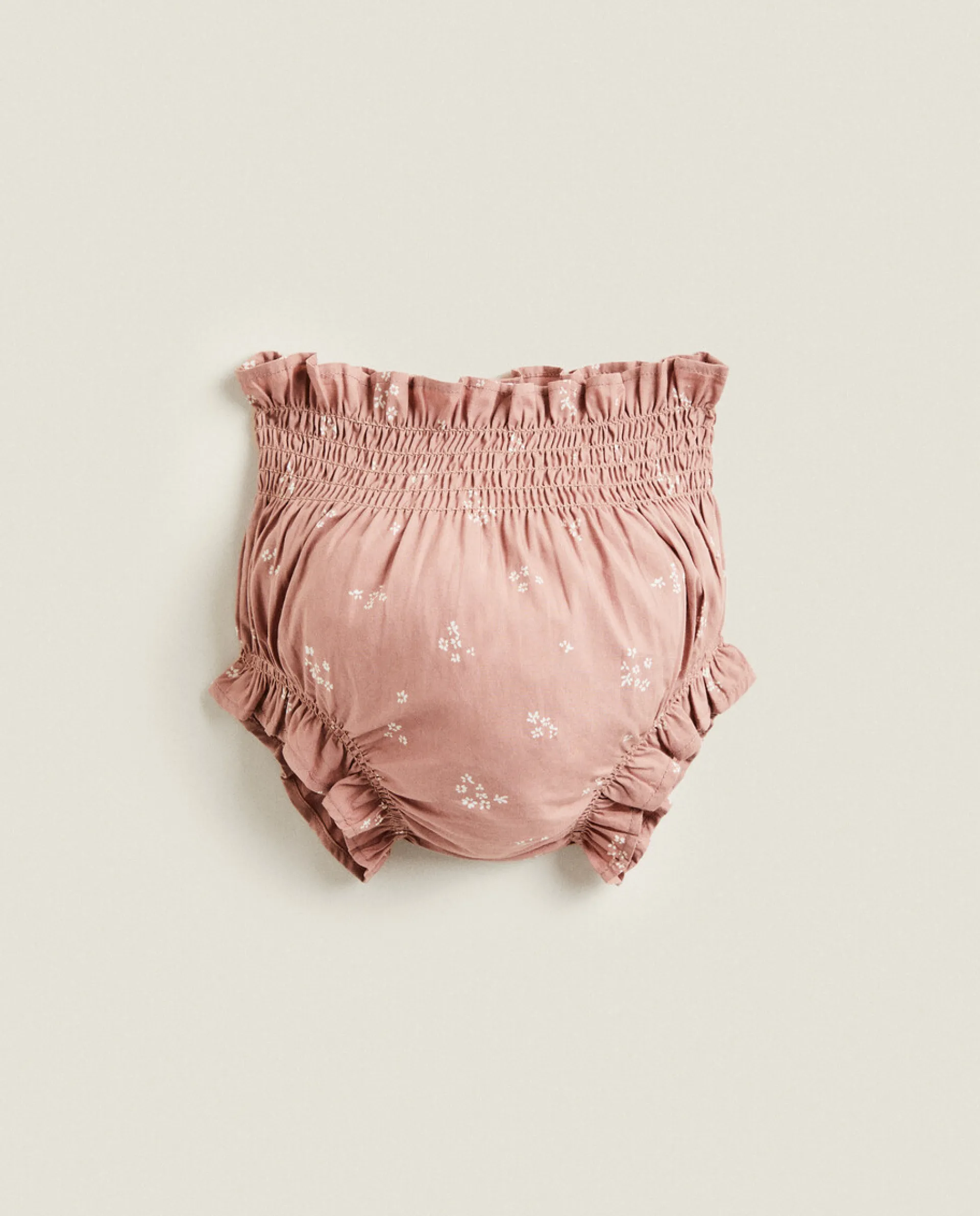 Clothing And Footwear*ZARA Home Mini Floral Print Bloomers Pink