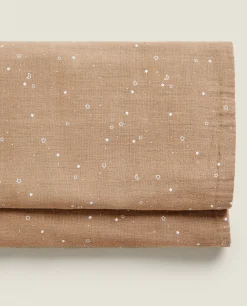 Crib Bedding*ZARA Home Moon And Star Duvet Cover Set Taupe