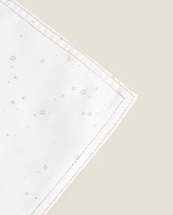Crib Bedding*ZARA Home Moon And Star Flat Sheet Set Taupe