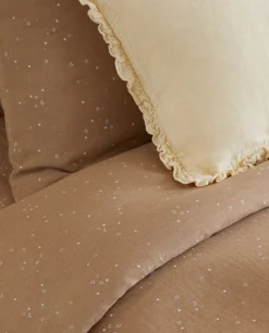 Crib Bedding*ZARA Home Moons And Stars Duvet Cover Taupe