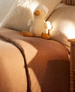 Crib Bedding*ZARA Home Moons And Stars Duvet Cover Taupe