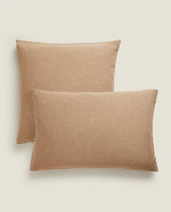 Crib Bedding*ZARA Home Moons And Stars Pillowcase Taupe