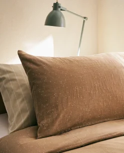 Crib Bedding*ZARA Home Moons And Stars Pillowcase Taupe