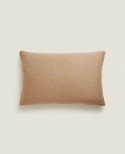 Crib Bedding*ZARA Home Moons And Stars Pillowcase Taupe