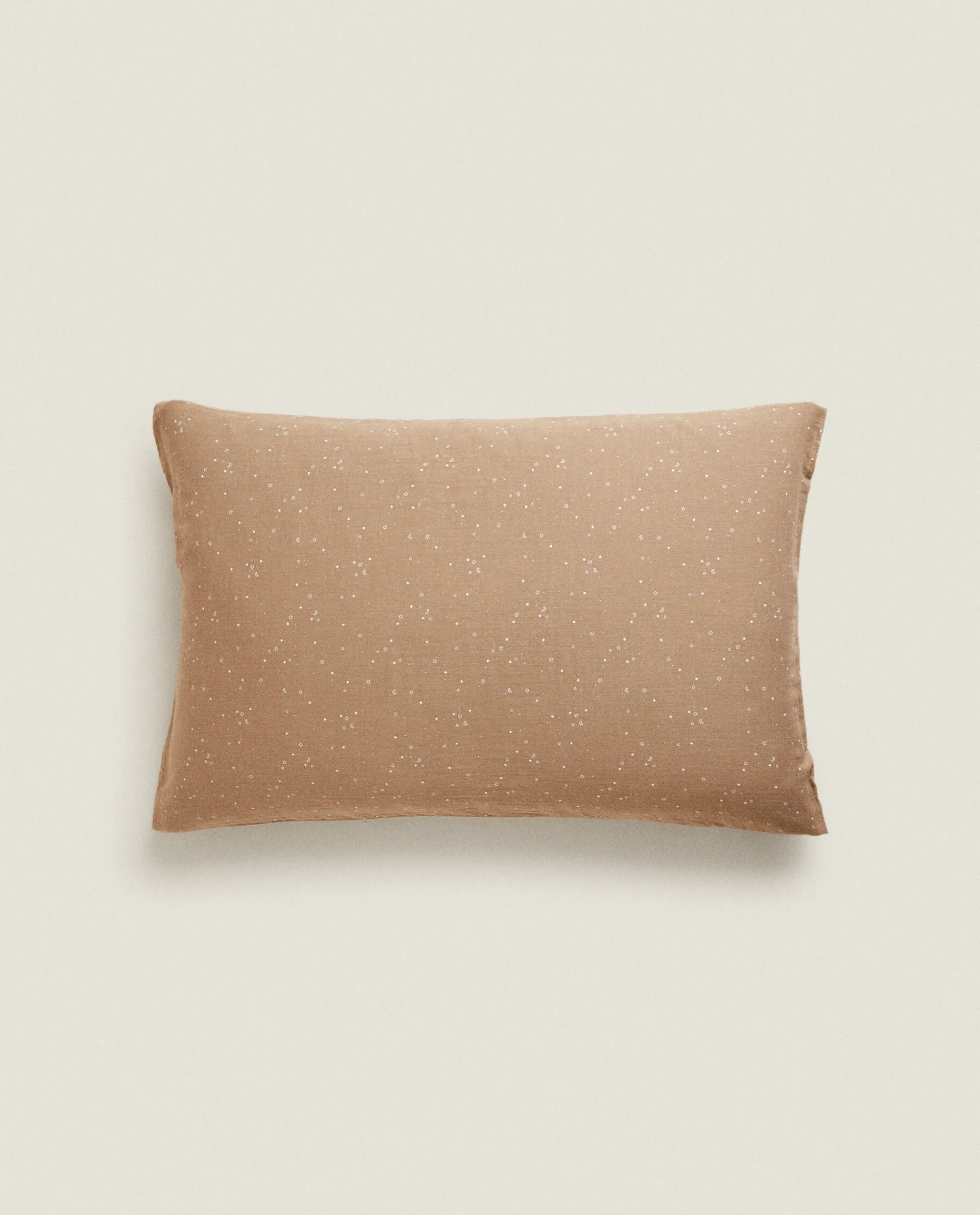 Crib Bedding*ZARA Home Moons And Stars Pillowcase Taupe