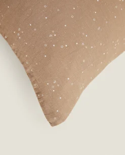 Crib Bedding*ZARA Home Moons And Stars Pillowcase Taupe