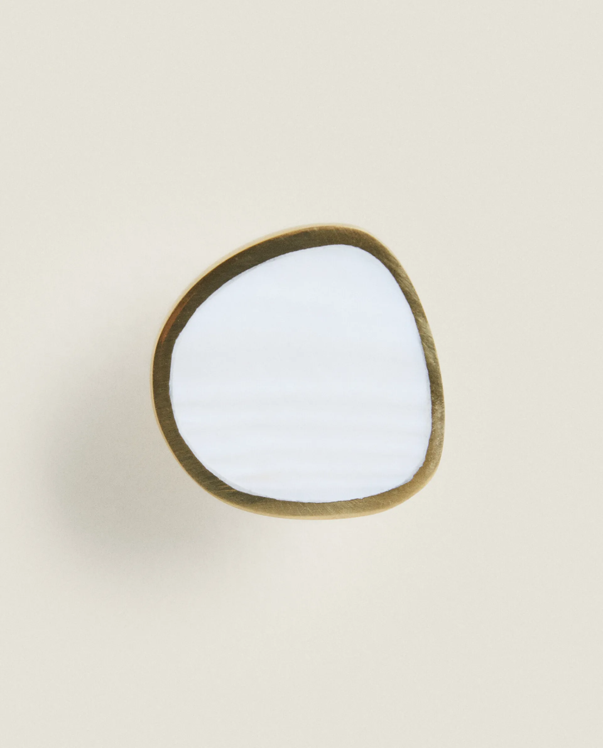 Door Knobs*ZARA Home Mother-Of-Pearl Effect Door Knob (Pack Of 2) White