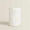 Glasses*ZARA Home Mother-Of-Pearl Tumbler White