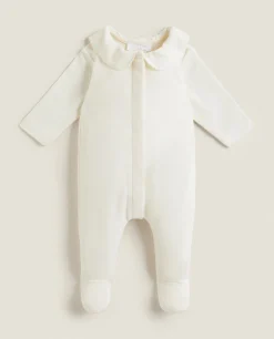 Clothing And Footwear*ZARA Home Newborn Set With Trim Cream