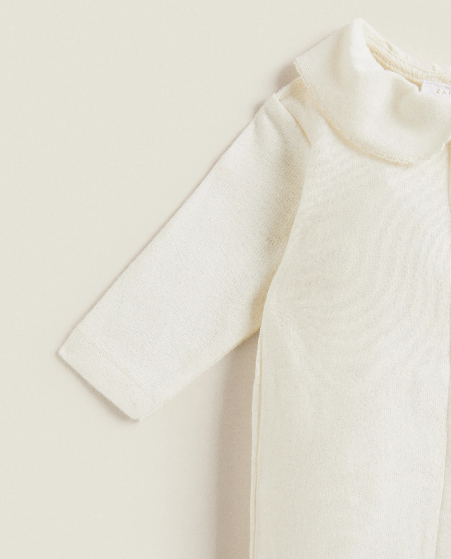 Clothing And Footwear*ZARA Home Newborn Set With Trim Cream