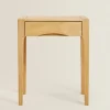 Bedside/Occasional Tables*ZARA Home Oak Bedside Table With Drawer Natural Colour