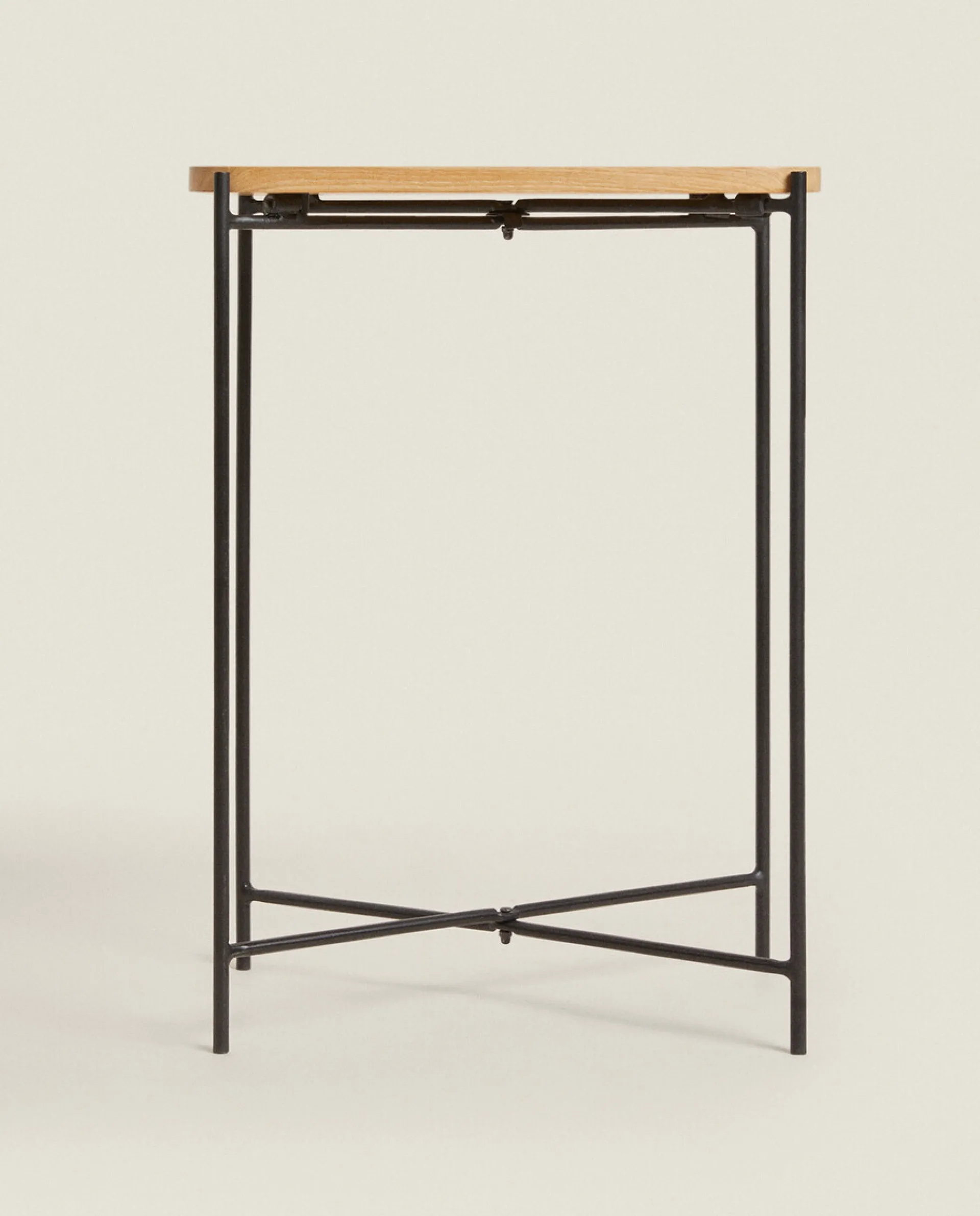 Bedside/Occasional Tables*ZARA Home Oak Side Table Black