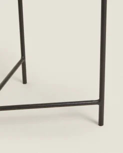 Bedside/Occasional Tables*ZARA Home Oak Side Table Black