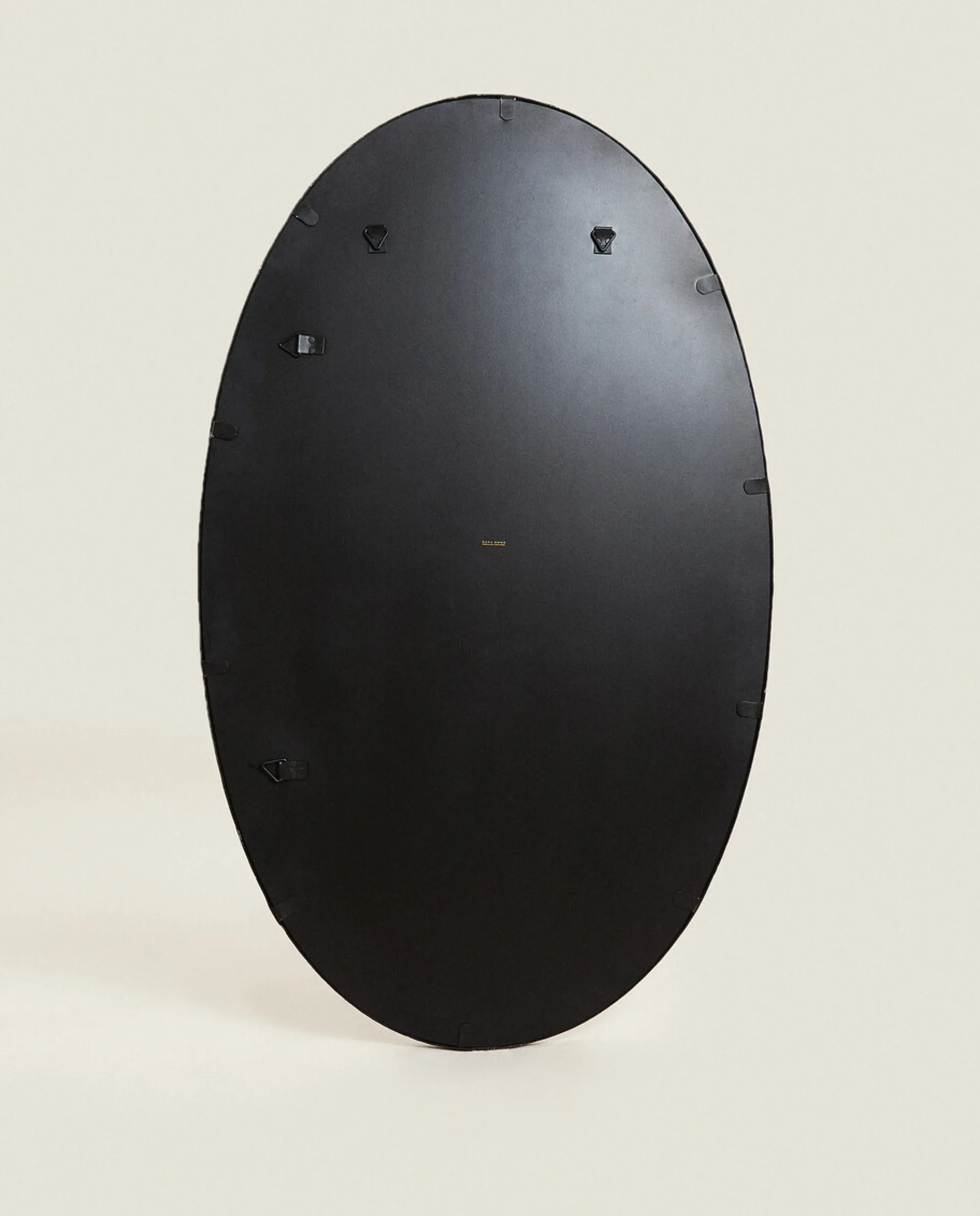 Mirrors*ZARA Home Oval Wall Mirror Black