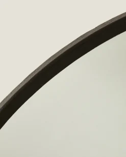 Mirrors*ZARA Home Oval Wall Mirror Black