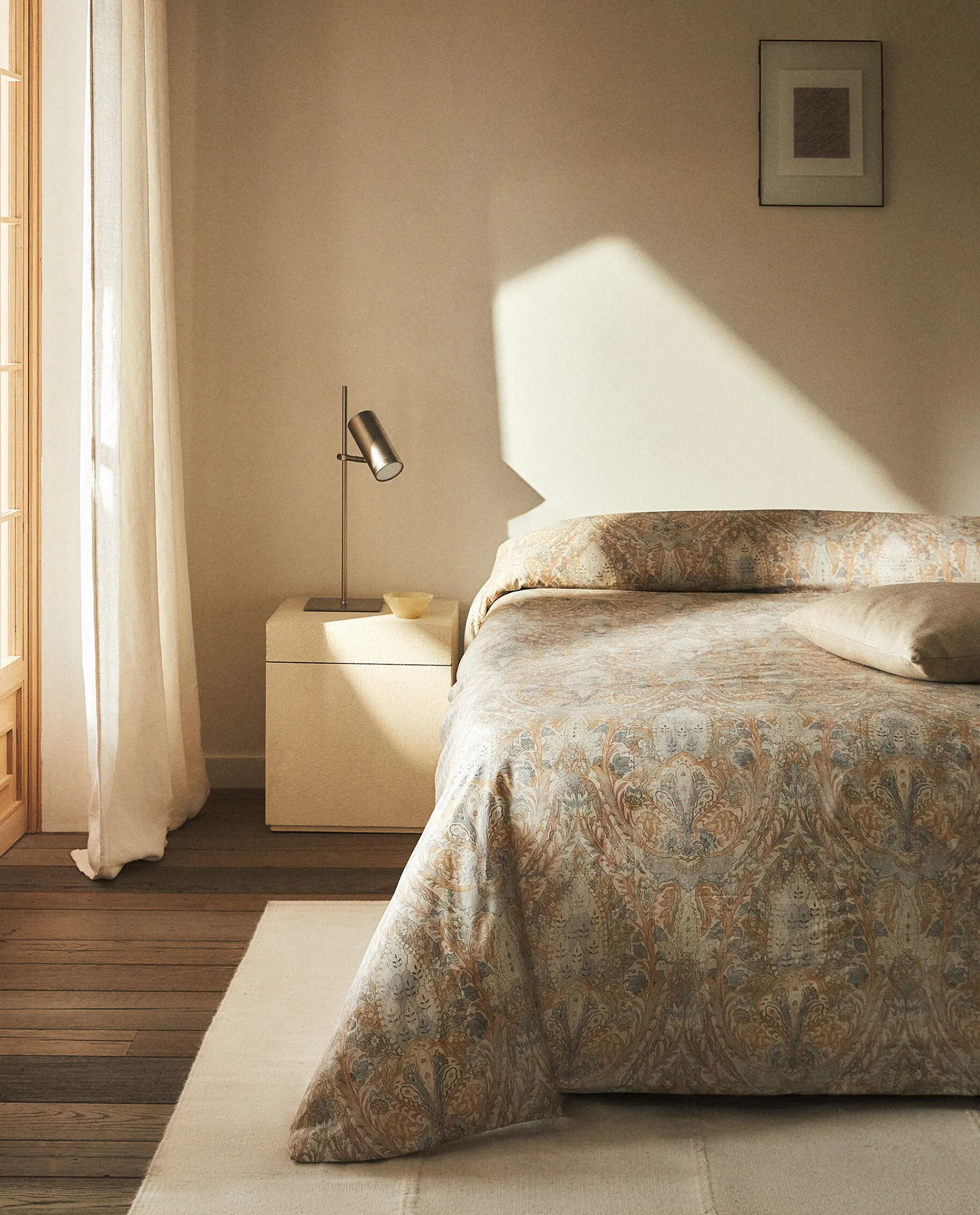 Duvet Covers*ZARA Home Paisley-Print Duvet Cover Grey/Blue