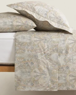 Duvet Covers*ZARA Home Paisley-Print Duvet Cover Grey/Blue