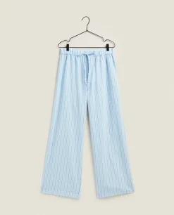 Pajamas*ZARA Home Pants With Thin Stripes Blue