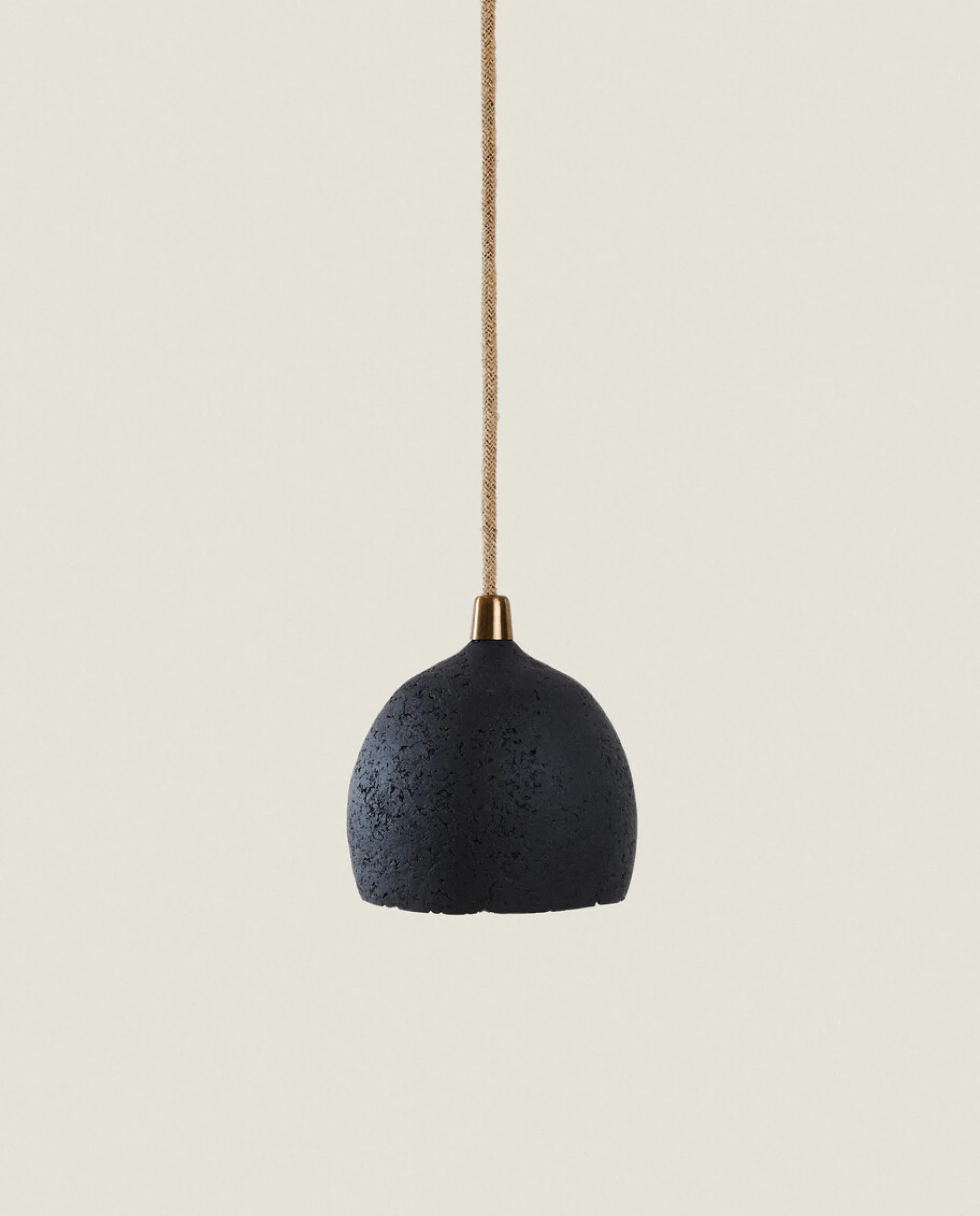 Lamps & Lighting*ZARA Home Papier-Mache Ceiling Lamp Black