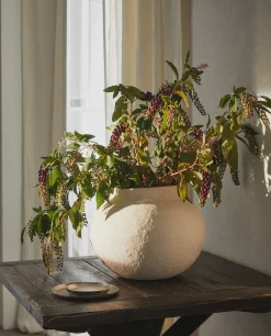 Vases*ZARA Home Papier-Mache Vase White