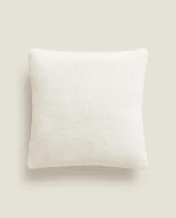 Throw Pillows*ZARA Home Peanuts™ Faux Fur Throw Pillow Cover Multicolored