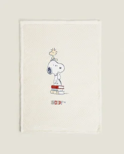 Blankets*ZARA Home Peanuts™ Faux Shearling Blanket Multicolored