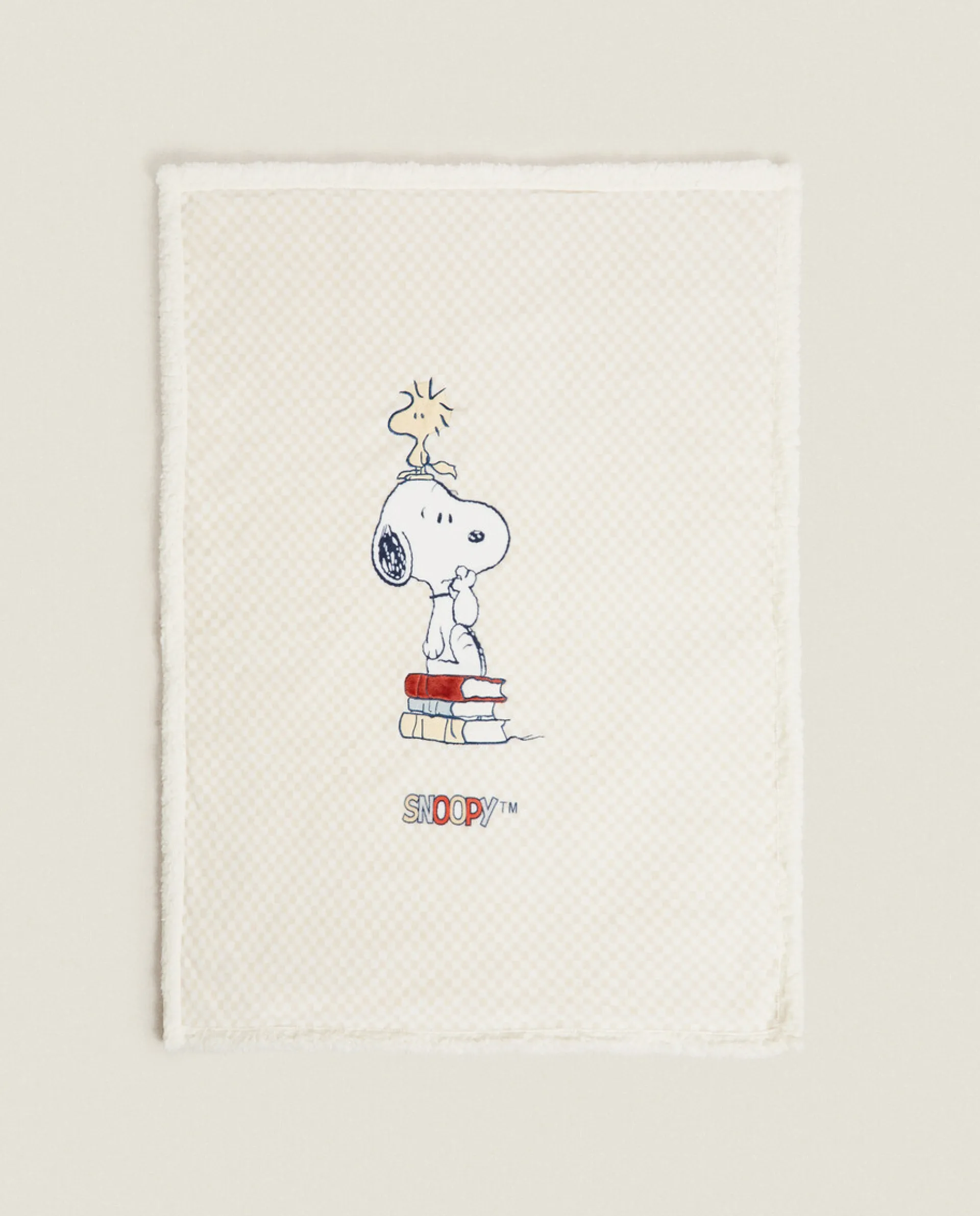 Blankets*ZARA Home Peanuts™ Faux Shearling Blanket Multicolored