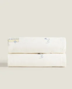 Blankets*ZARA Home Peanuts™ Fleece Blanket Multicolored