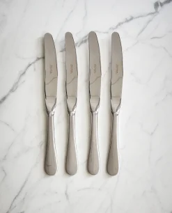 Cutlery*ZARA Home 4-Piece Classic Knife Box Steel Grey