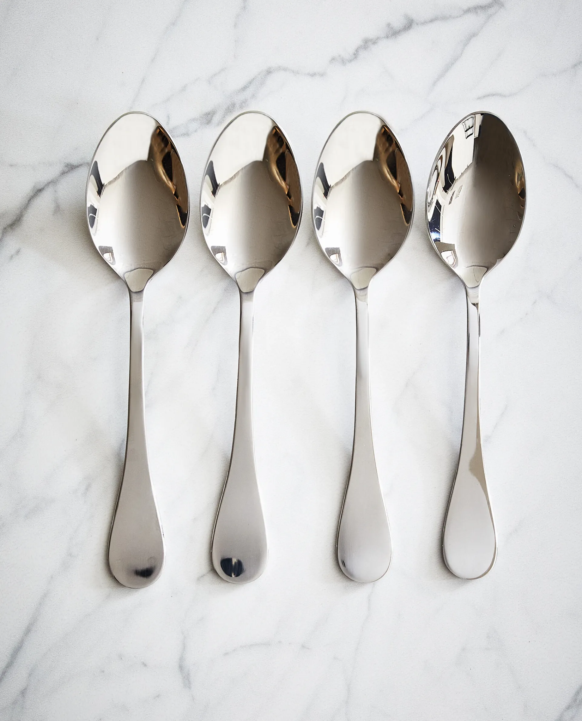 Cutlery*ZARA Home 4-Piece Classic Spoon Box Steel Grey