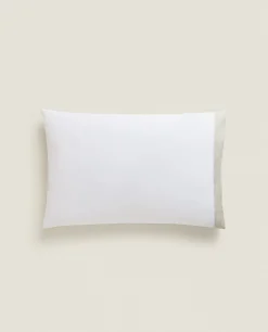 Pillowcases*ZARA Home Pillowcase With Border White
