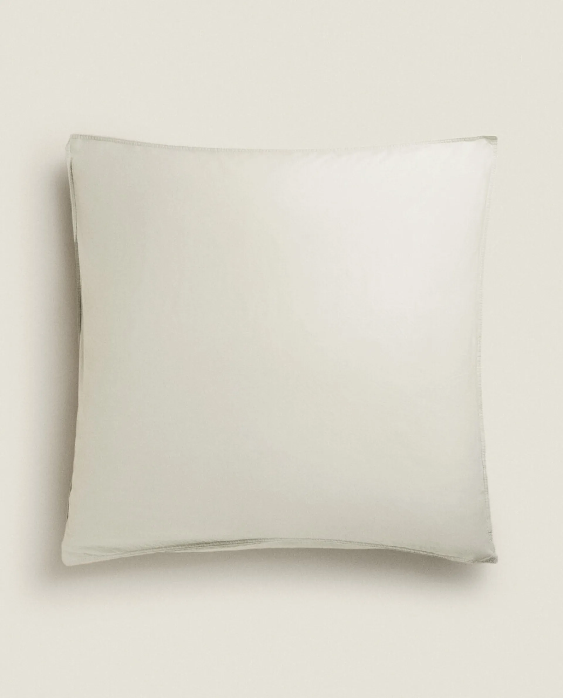 Pillowcases*ZARA Home Pillowcase With Double Topstitching Butter Yellow