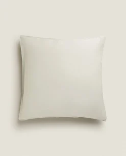 Pillowcases*ZARA Home Pillowcase With Double Topstitching Butter Yellow