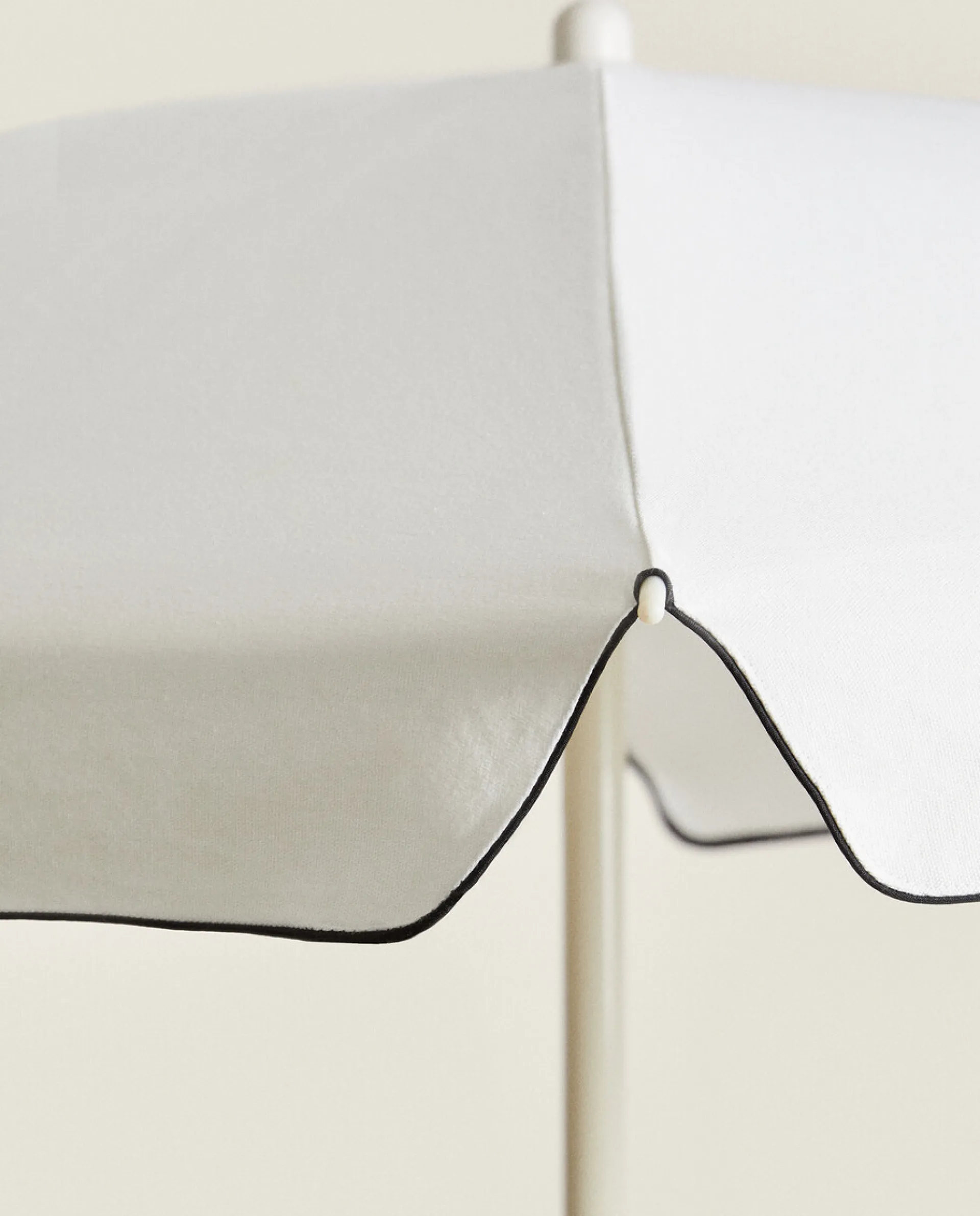 Beachwear*ZARA Home Plain Beach Umbrella (O 63.0") Cream