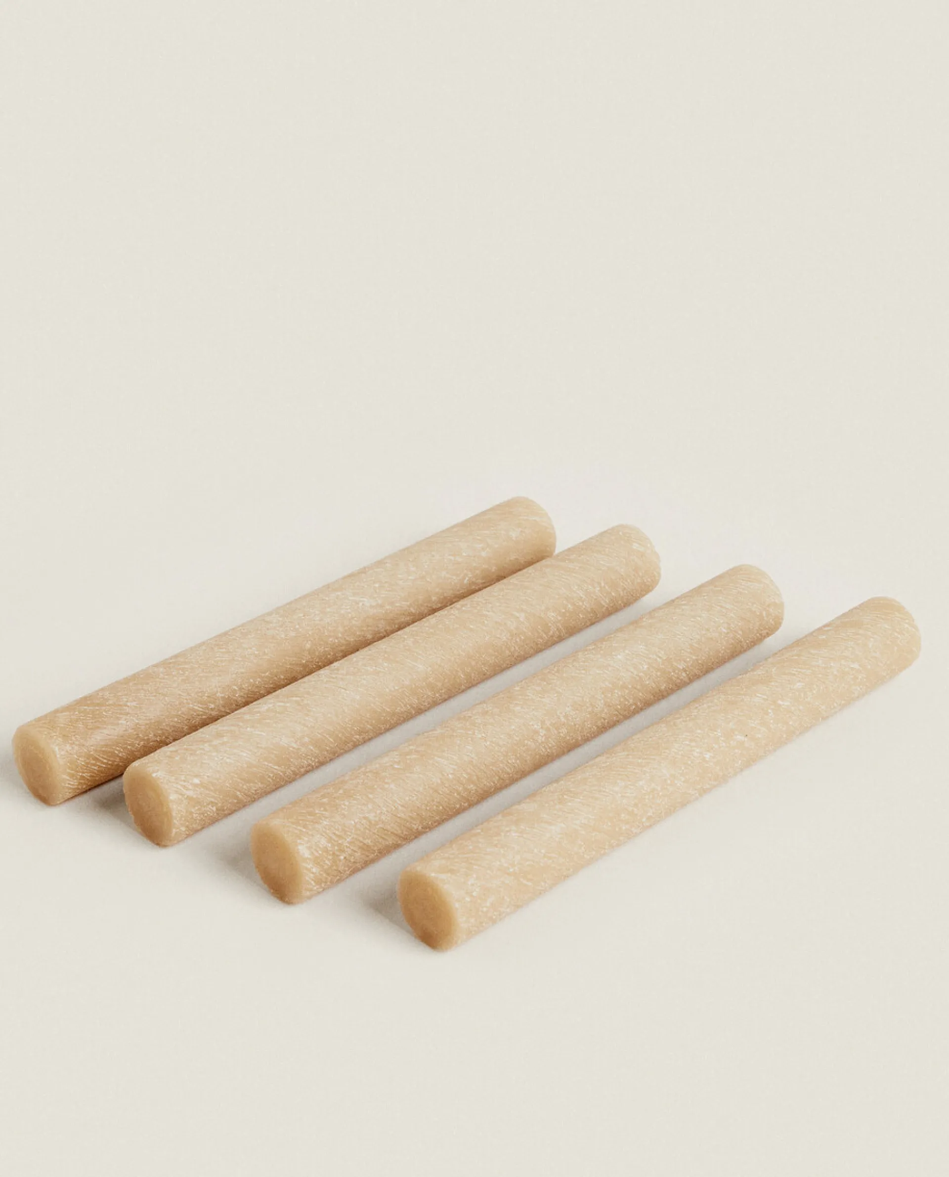 Candles*ZARA Home Plain Candle (Pack Of 4) Orange